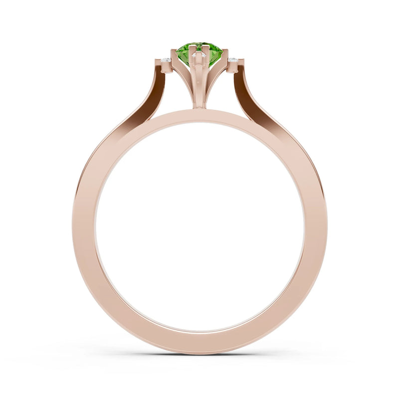 Classic Four-Prong Solitaire Ring