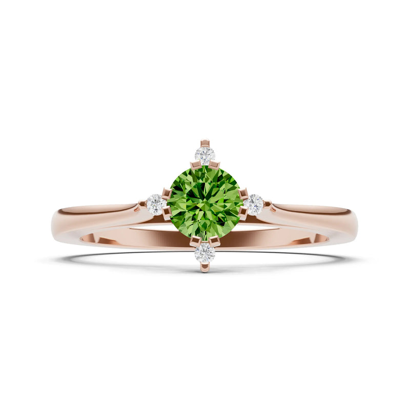 Classic Four-Prong Solitaire Ring