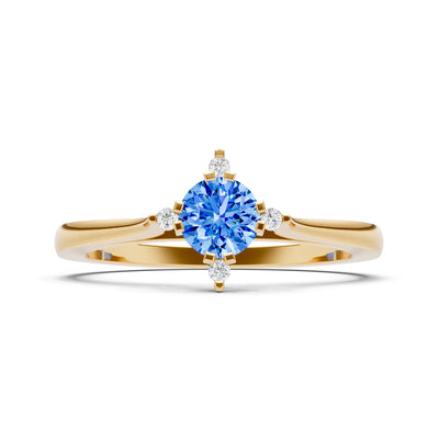 Classic Four-Prong Solitaire Ring