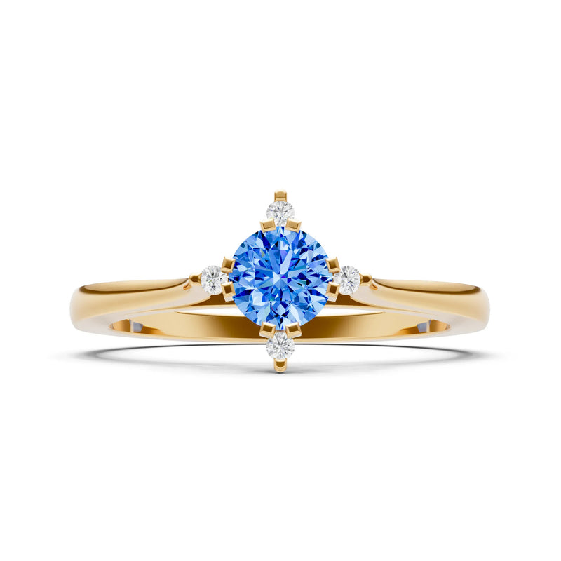 Classic Four-Prong Solitaire Ring