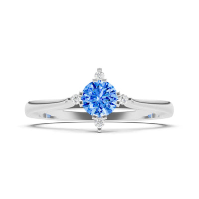 Classic Four-Prong Solitaire Ring
