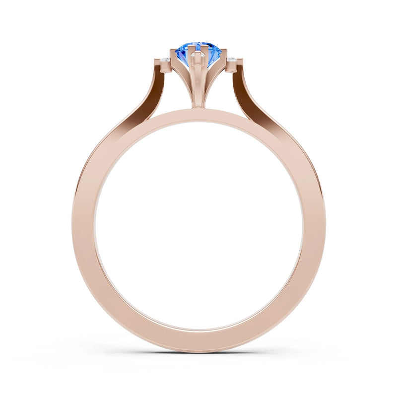 Classic Four-Prong Solitaire Ring