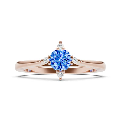 Classic Four-Prong Solitaire Ring