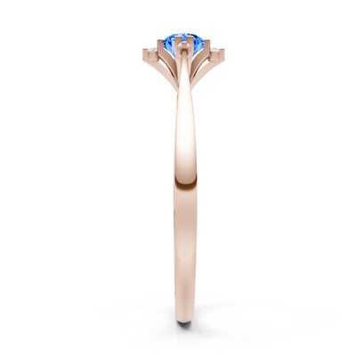 Classic Four-Prong Solitaire Ring