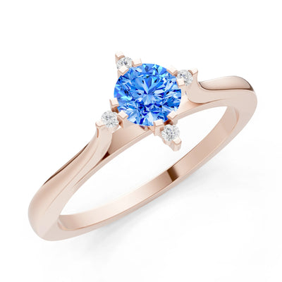Classic Four-Prong Solitaire Ring