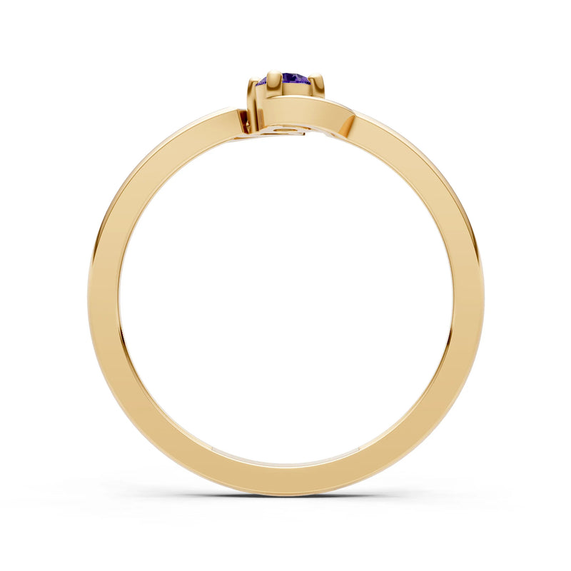 Petite Solitaire Orion Ring