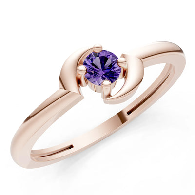 Petite Solitaire Orion Ring