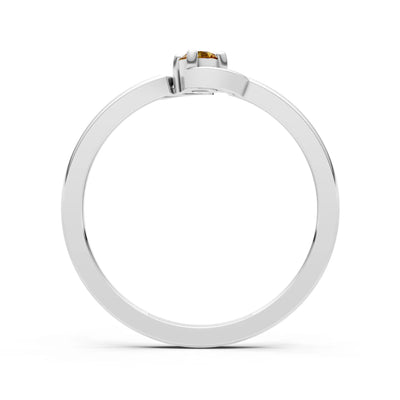 Petite Solitaire Orion Ring
