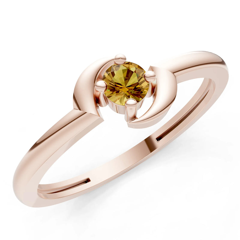Petite Solitaire Orion Ring