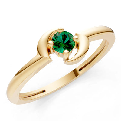 Petite Solitaire Orion Ring