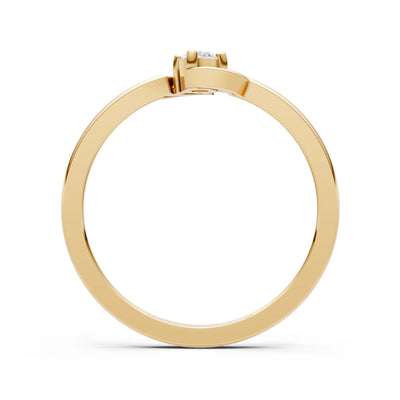 Petite Solitaire Orion Ring
