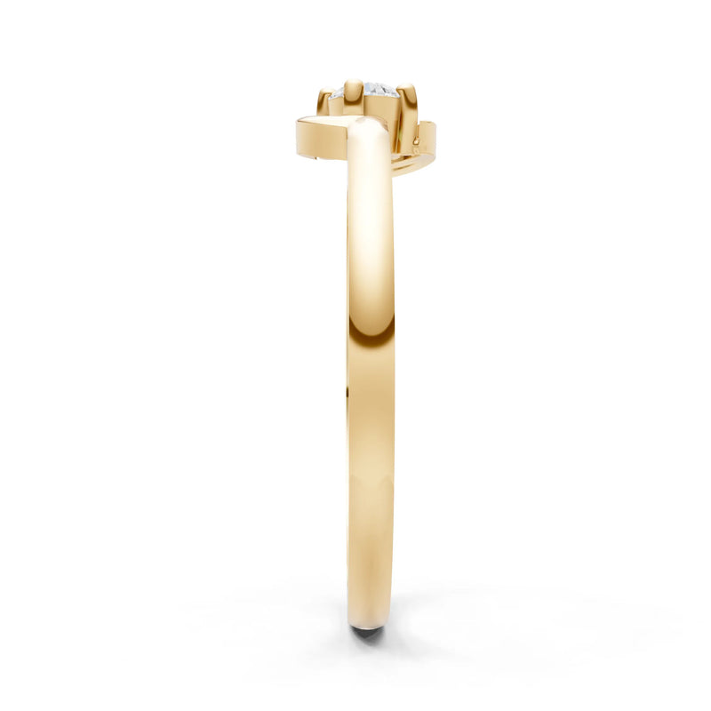 Petite Solitaire Orion Ring