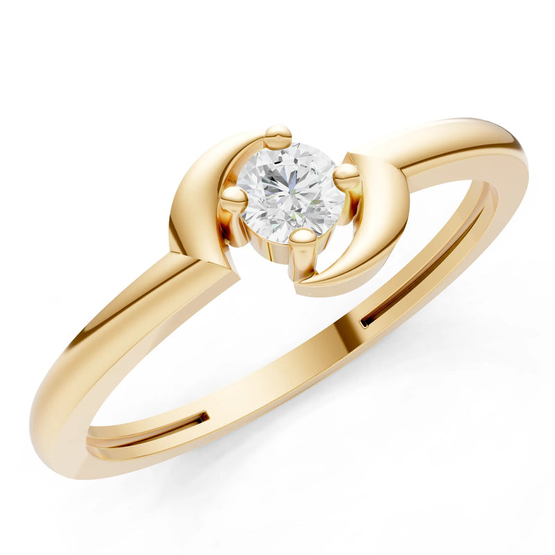 Petite Solitaire Orion Ring