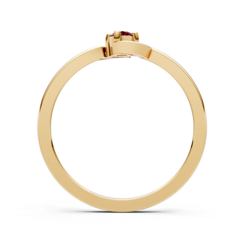 Petite Solitaire Orion Ring