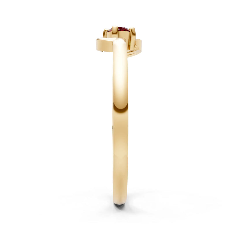 Petite Solitaire Orion Ring