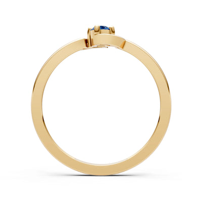 Petite Solitaire Orion Ring