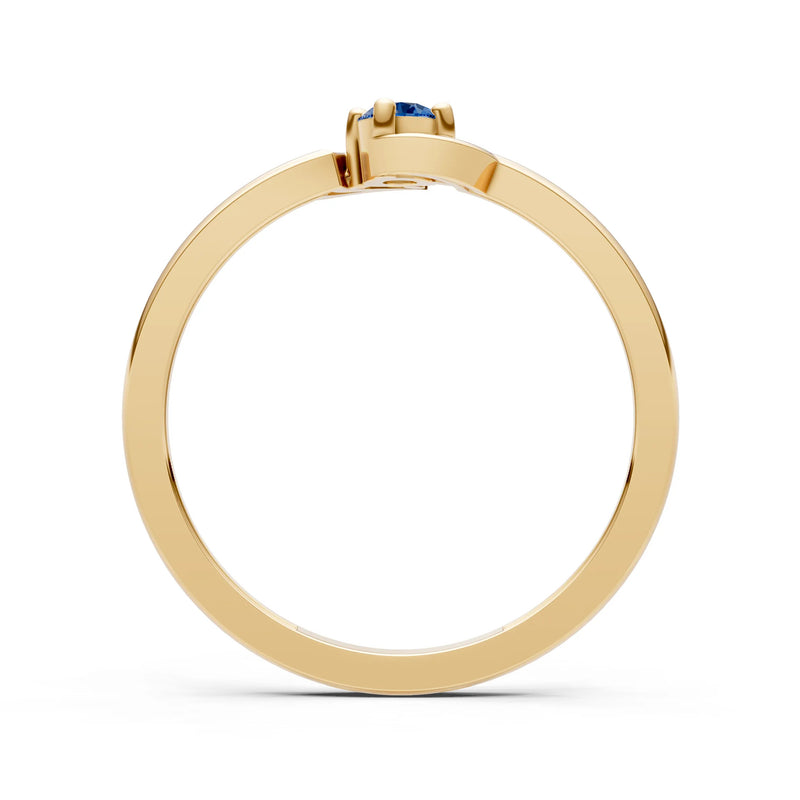 Petite Solitaire Orion Ring