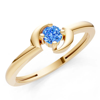 Petite Solitaire Orion Ring