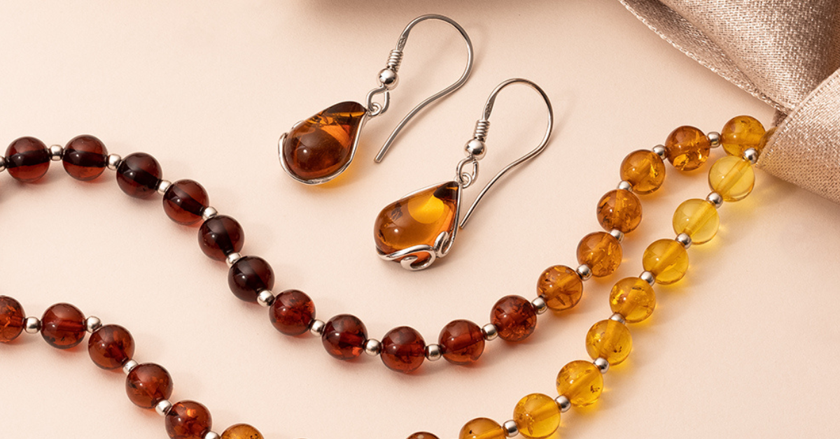 Authentic baltic 2025 amber jewelry