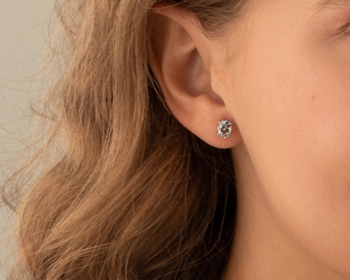 natural aquamarine earrings