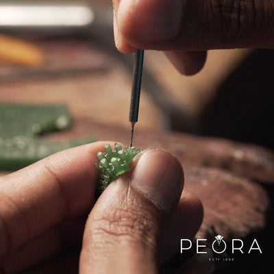Peora handcrafted authenticity and jewelry making process