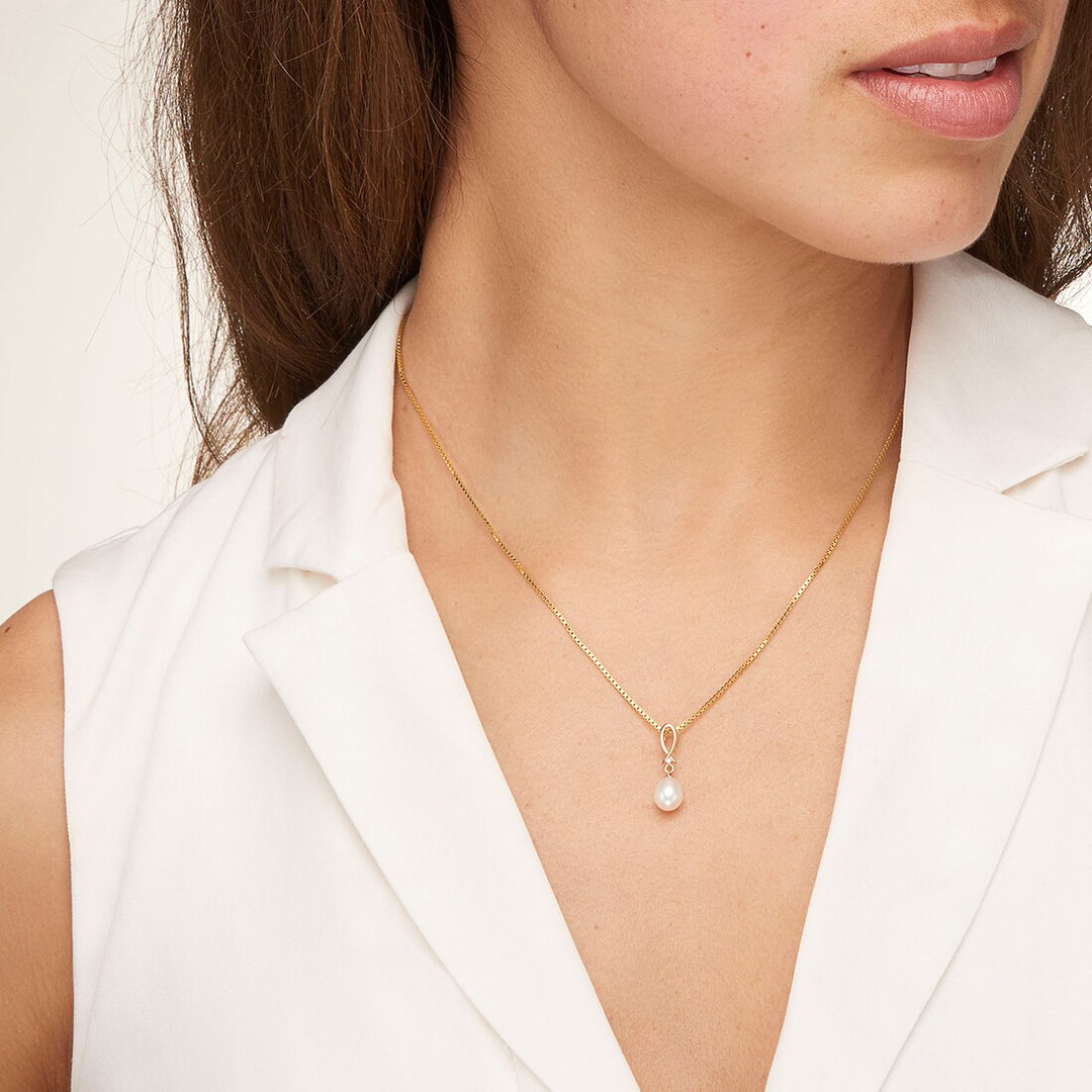pointed-OPERAN PEARLS / BLACK | Offen