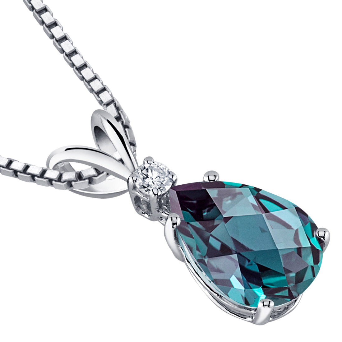 Alexandrite necklace pendant Natural stone Color Change 14karat Gold  Diamond | eBay