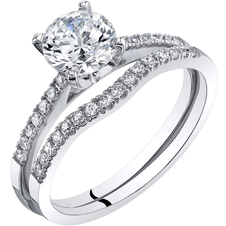 タイムセール 半額 Ring Engagament Gold White 14K and R62936 | Band Wedding アクセサリー