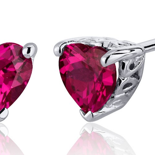Ruby♥୨୧˙˳⋆﻿　　0118 Mozambique Ruby Natural Unheated Cushion 4.27 x 7.86mm (PAIR