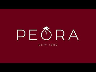 Video of Peora Garnet Stackable Ring in Sterling Silver, Cable Rope Band for Women SR12002. Includes a Peora gift box. Free shipping, 30-day returns, authenticity guaranteed. 