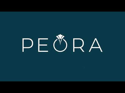Video of 14 Kt White Gold Round Cut 2.00 ct London Blue Topaz Earrings E18456 by Peora Jewelry. Includes a Peora gift box. Free shipping, 30-day returns, authenticity guaranteed. 