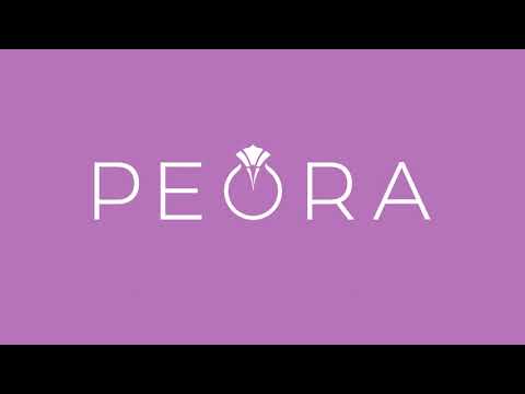 Video of 14 Kt White Gold Round Cut 2.25 ct Pink Sapphire Earrings E18462 by Peora Jewelry. Includes a Peora gift box. Free shipping, 30-day returns, authenticity guaranteed. 