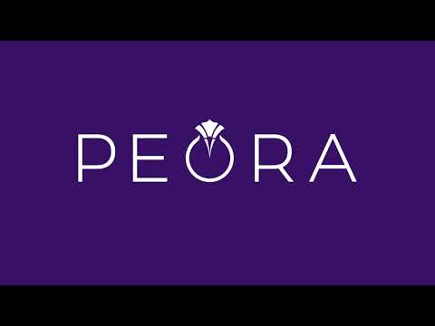 Video of Peora 14 Karat Yellow Gold Pear Shape 1.00 Carats Created Alexandrite Diamond Pendant P9708. Includes a Peora gift box. Free shipping, 30-day returns, authenticity guaranteed. 