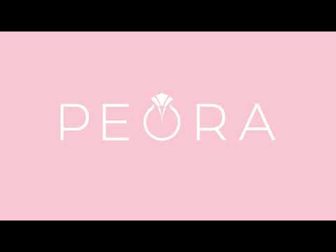 Video of Peora 14K Rose Gold Pear Shape 1.50 Carats Morganite Diamond Pendant P9812. Includes a Peora gift box. Free shipping, 30-day returns, authenticity guaranteed. 