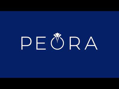 Video of 14 kt White Gold Oval Shape 3.63 cts Blue Sapphire Pendant P8934 by Peora Jewelry. Includes a Peora gift box. Free shipping, 30-day returns, authenticity guaranteed. 