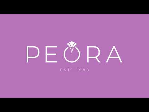 Video of Peora Created Pink Sapphire Stackable Ring in Sterling Silver SR12000. Includes a Peora gift box. Free shipping, 30-day returns, authenticity guaranteed. 