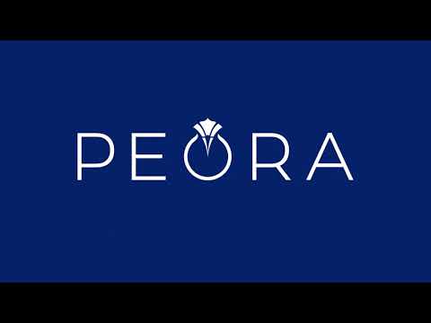 Video of 14 Kt White Gold Round Cut 2.25 ct Blue Sapphire Earrings E18460 by Peora Jewelry. Includes a Peora gift box. Free shipping, 30-day returns, authenticity guaranteed. 