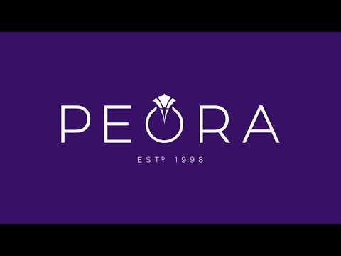 Video of Amethyst And Lab Grown Diamond Pendant In 14 Karat Rose Gold P10138. Includes a Peora gift box. Free shipping, 30-day returns, authenticity guaranteed. 