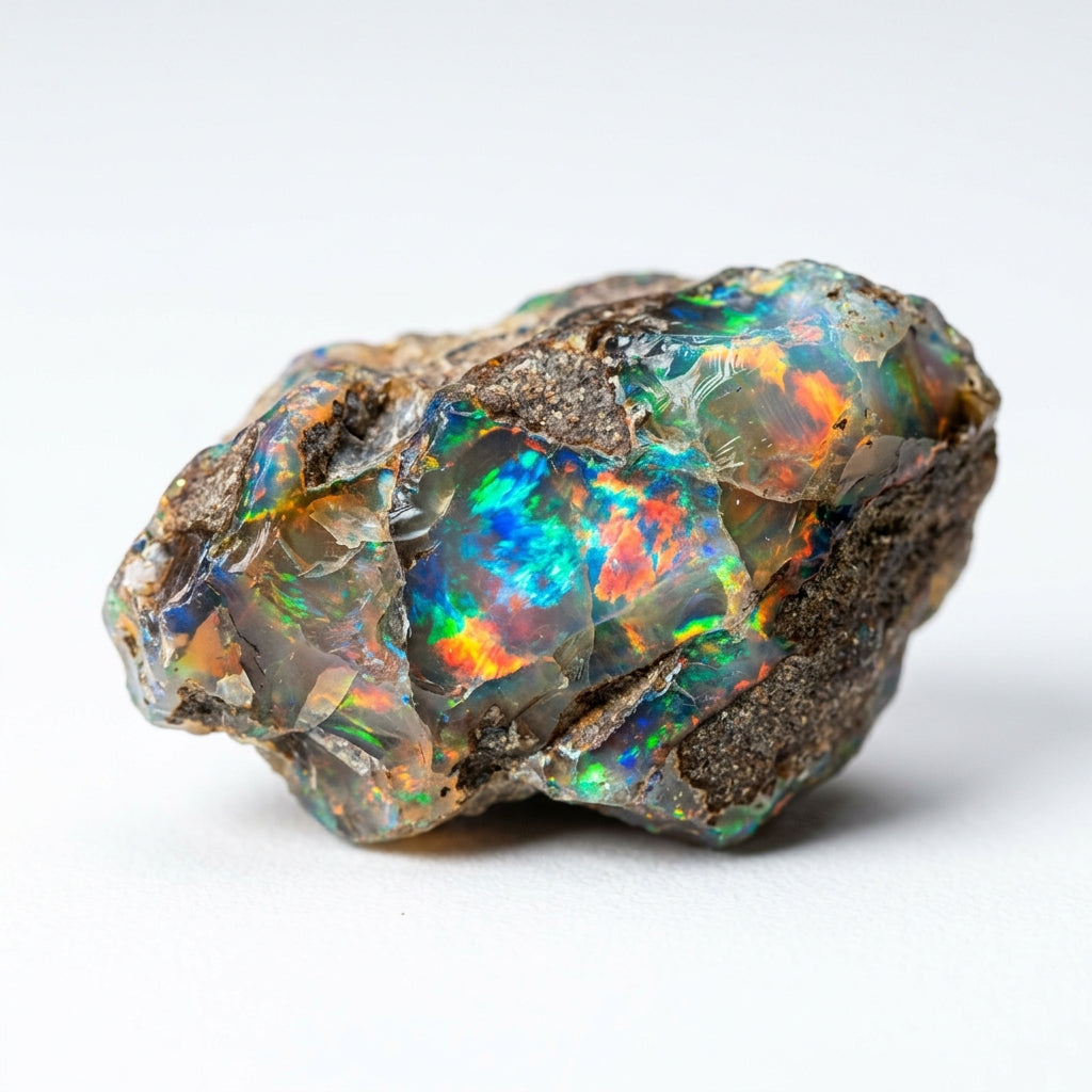 Raw Black Opal
